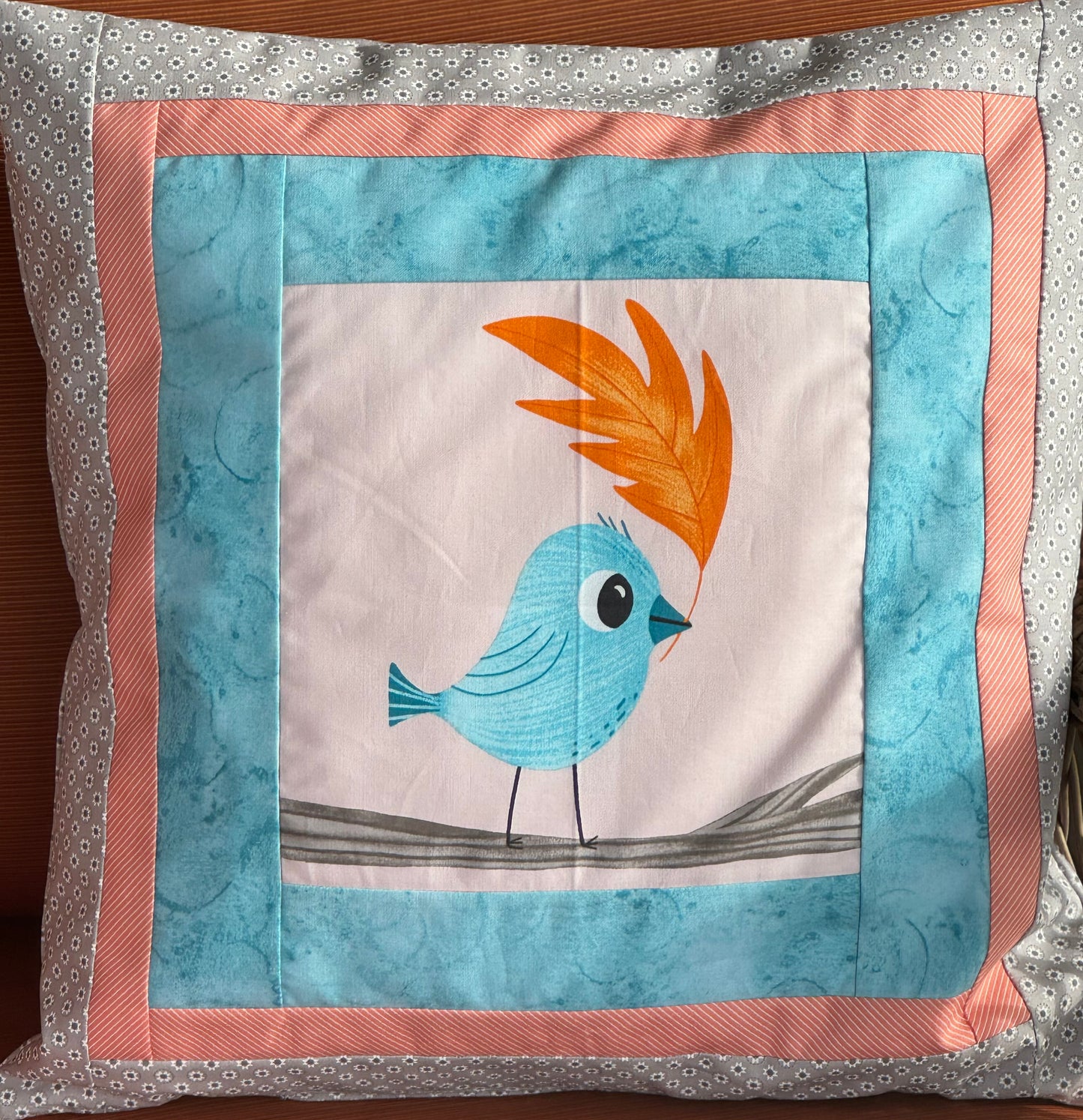 Forest animals pillow cover