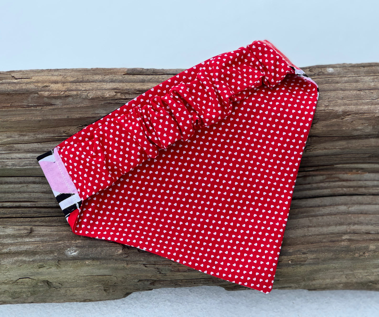 Hearts and Stripes Pet Bandana